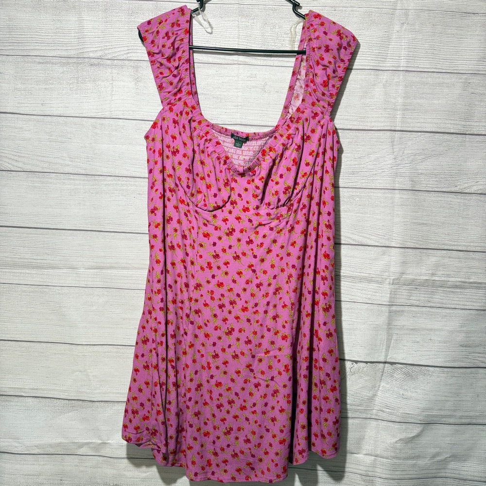 (3x$25) Wild fable Pink Floral Dress